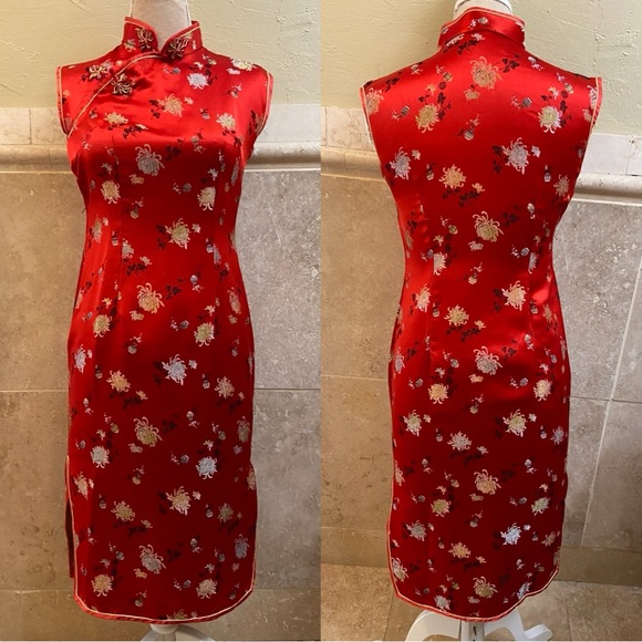 style of chung kim Dresses & Skirts - Geisha red dress size 36
